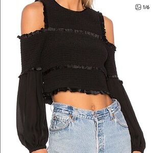 Cinq A Sept  Off-Shoulder Blouse
